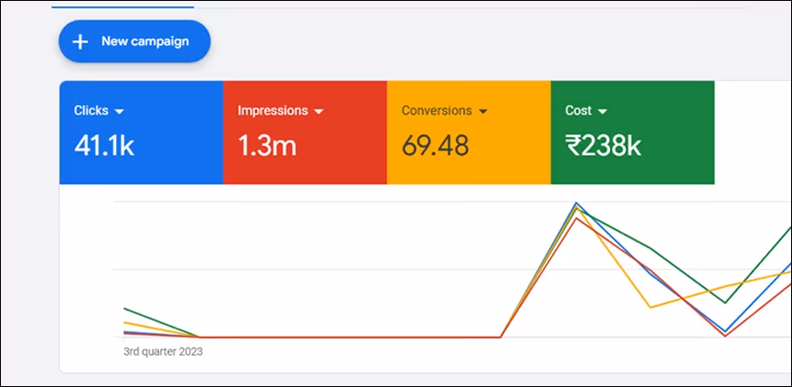 Google Ads Result